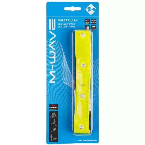 Bandă reflectorizantă cu LED-uri pt. biciclete M-WAVE