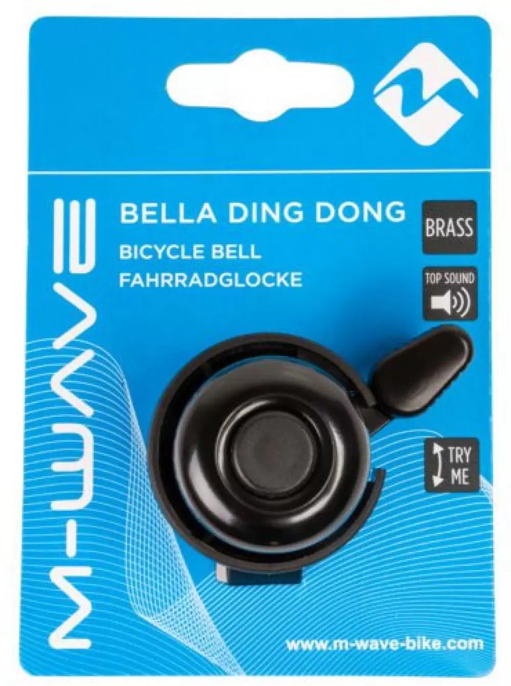 Sonerie pt. bicicletă M-WAVE Bella Ding-Dong 420098