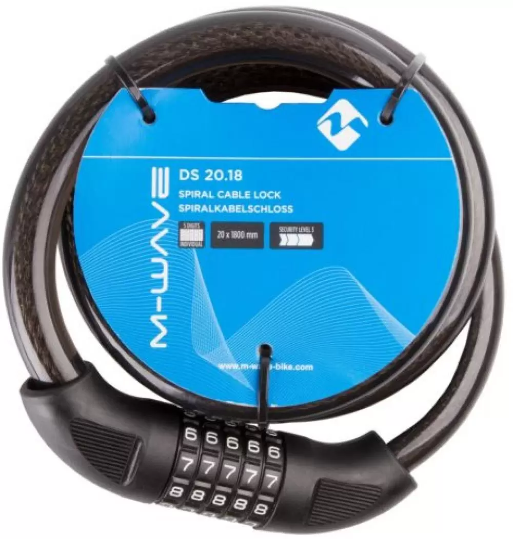 Lacăt pt. bicicletă M-WAVE DS 20.18mm