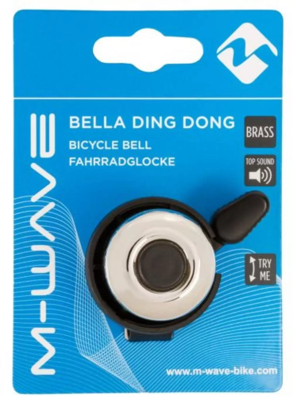 Sonerie pt. bicicletă M-WAVE Bella Ding-Dong 420099