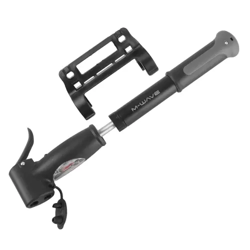 Велосипедный насос M-WAVE Double Shot B mini