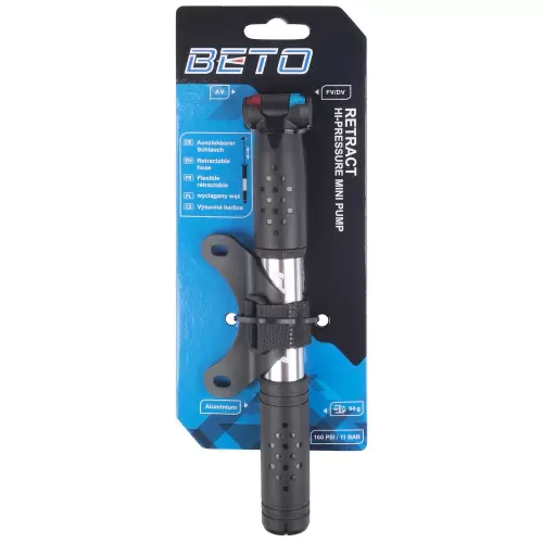 Pompă de bicicletă BETO Retract 470359