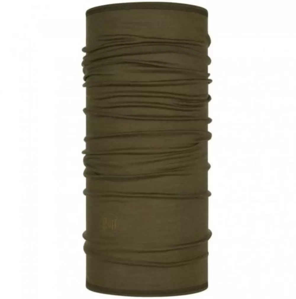 Image of Solid Light Merino Scarf-tube