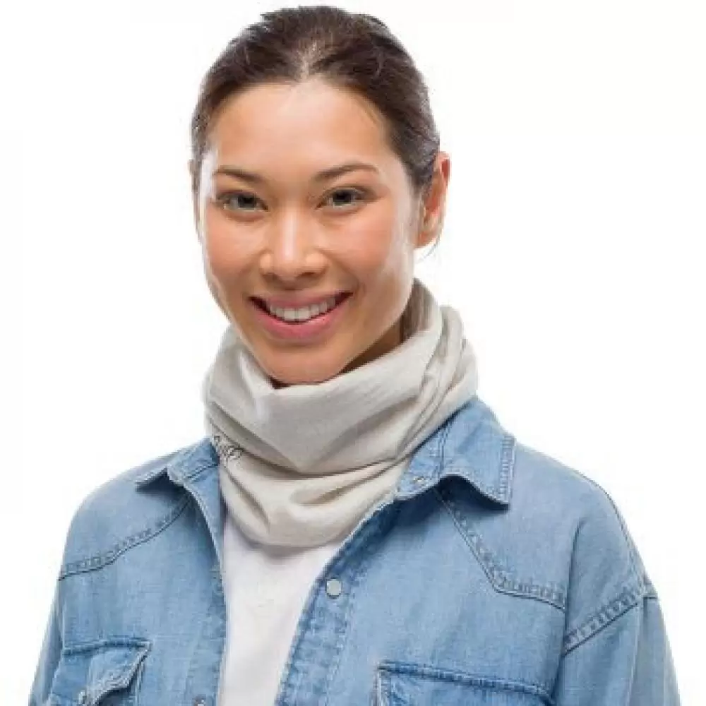 Image of Solid Light Merino Scarf-tube