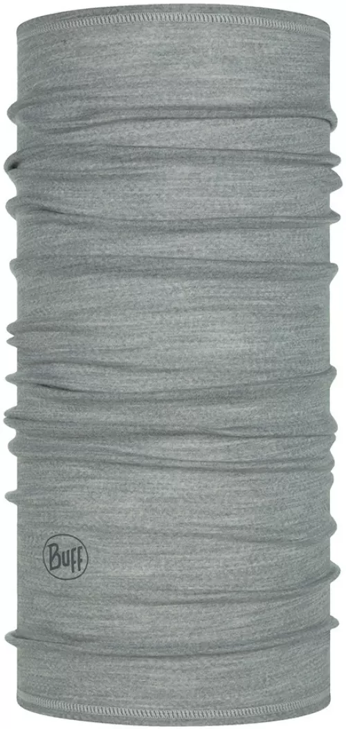Лёгкий мериносовый шарф-труба Solid