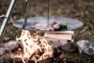 Imagine pt. Disc de gătit Hanging Fire Bowl for Cooking Tripod