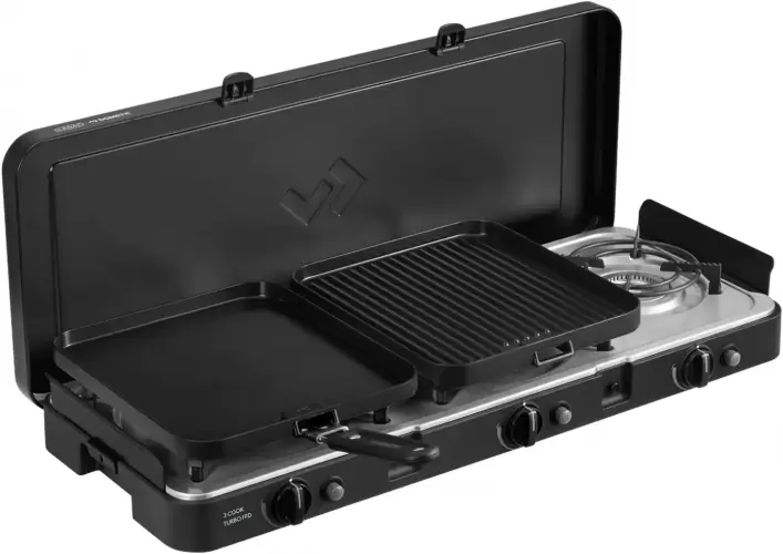 3 Cook Turbo FFD Deluxe 30mbar Camp Gas Cooker