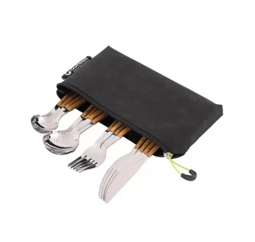 Pouch Deluxe Camping Cutlery Set
