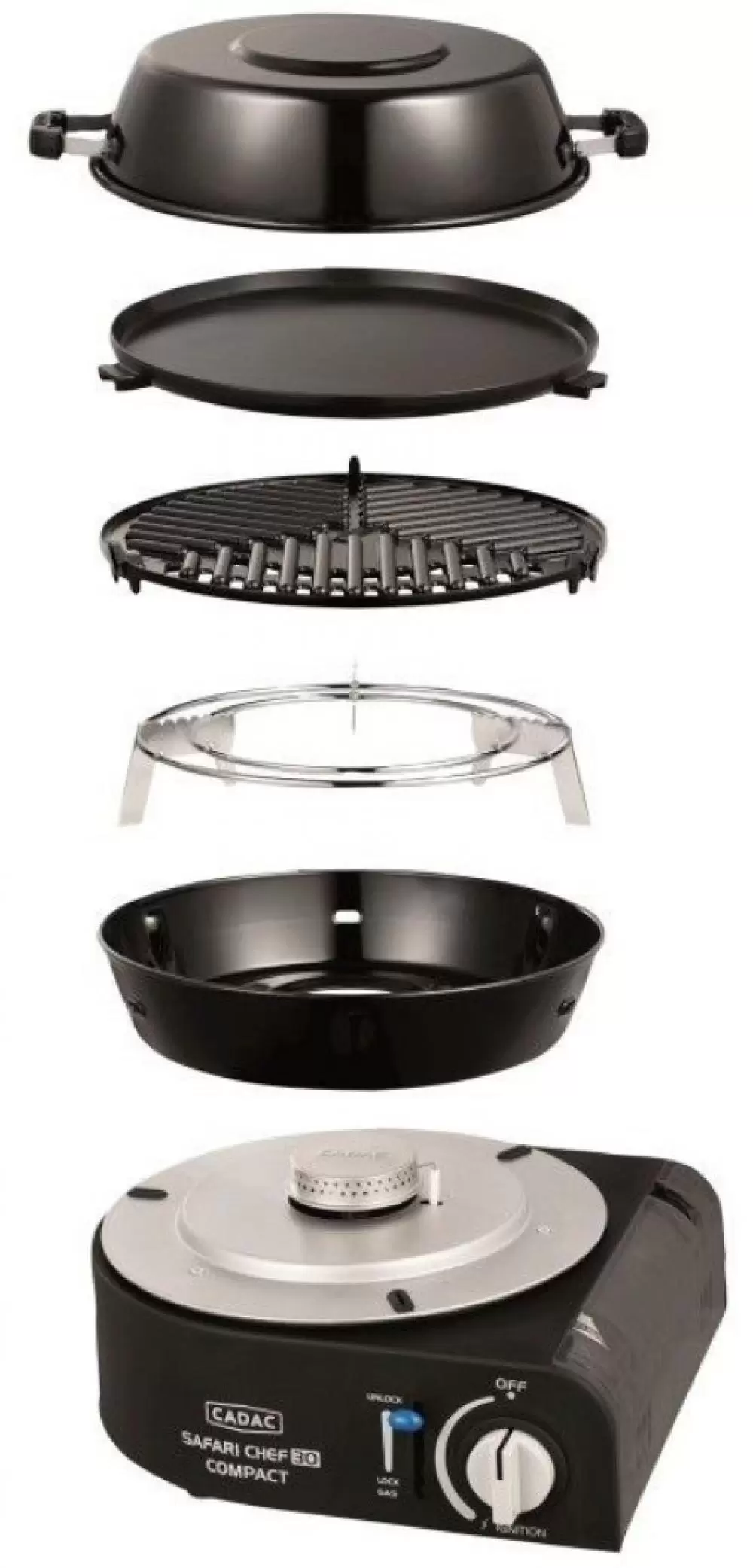 Image of Safari Chef 30 Compact Deluxe Grill