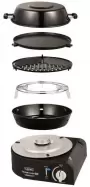 Safari Chef 30 Compact Deluxe Grill Image of Safari Chef 30 Compact Deluxe Grill