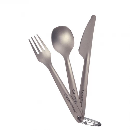 Titanium Camping Cutlery Set