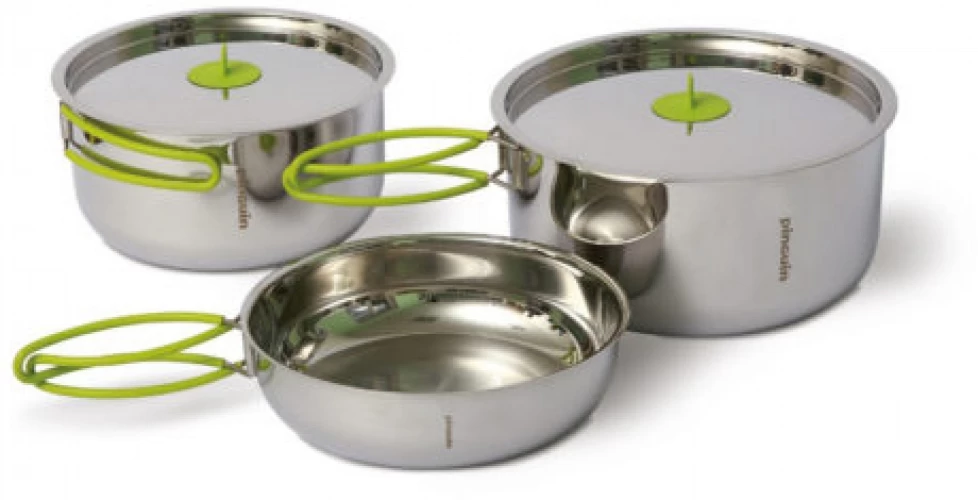 Duo steel Camping Pot Set