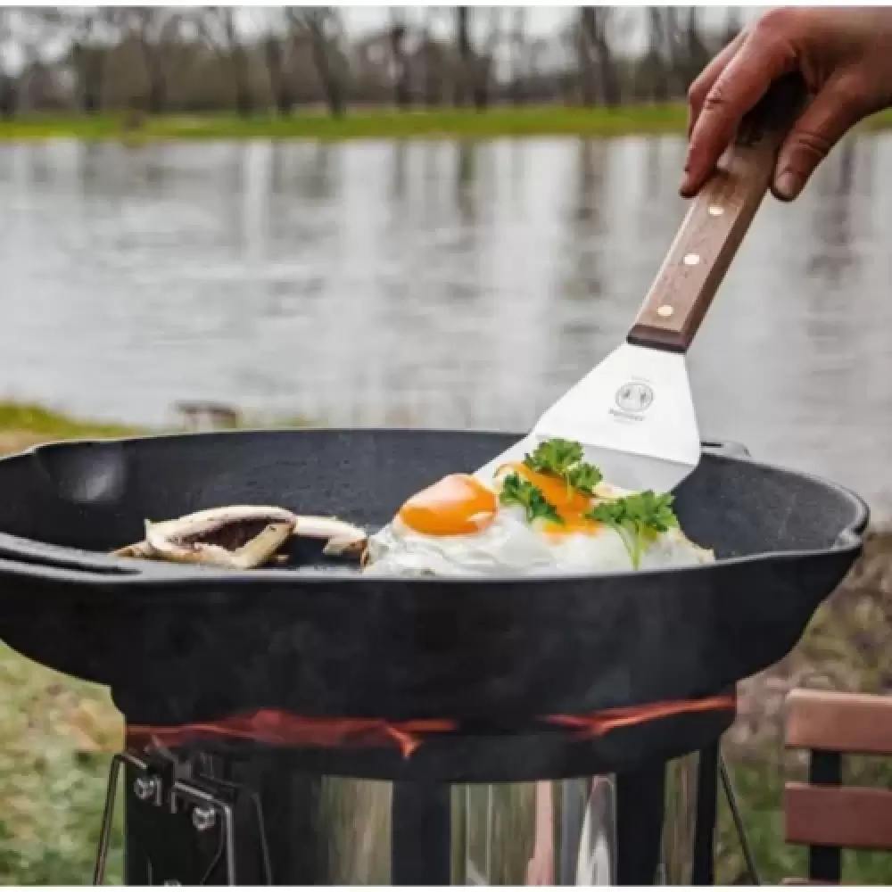 Фото для Походная сковорода Fire Skillet with two handles