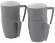 Set veselă de camping Gala 4 Person Cup