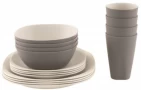 Image of Gala 4 Person Dinner Camping Dishes Set