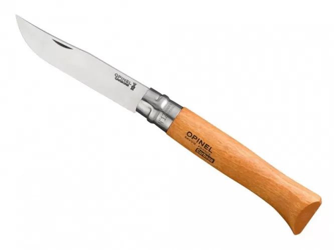 no.12 Carbon Steel Wood Travel Knife