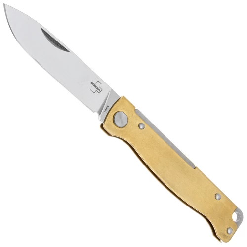 Atlas Brass Folding Knife