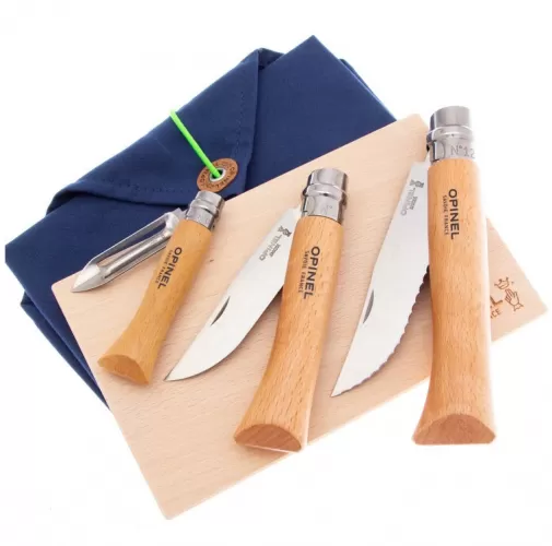 Outdoor Cooking Set of Kitchen Knives