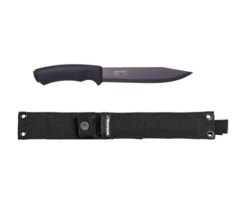 Pathfinder Black Blade High CarbonSteel Travel Knife