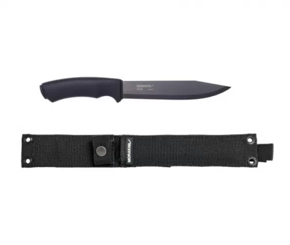 Pathfinder Black Blade High CarbonSteel Travel Knife