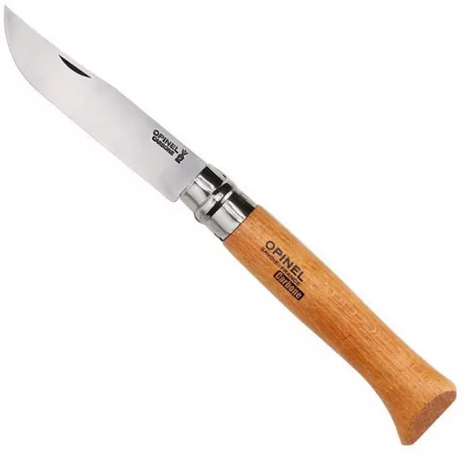 no.012 STAINLESS STEEL Wood 12 cm Travel Knife