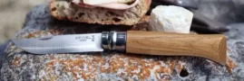 Image of Stainless Steel Oak handle no.8 Travel Knife