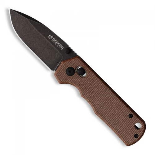 Magnum Rockstub Brown Micarta Folding Knife