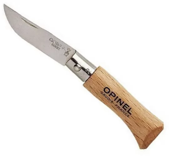 Stainless Steel Wood no.8 Travel Knife