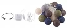Цепь фонарей Alpha Cotton 200 cm Цепь фонарей Alpha Cotton 200 cm