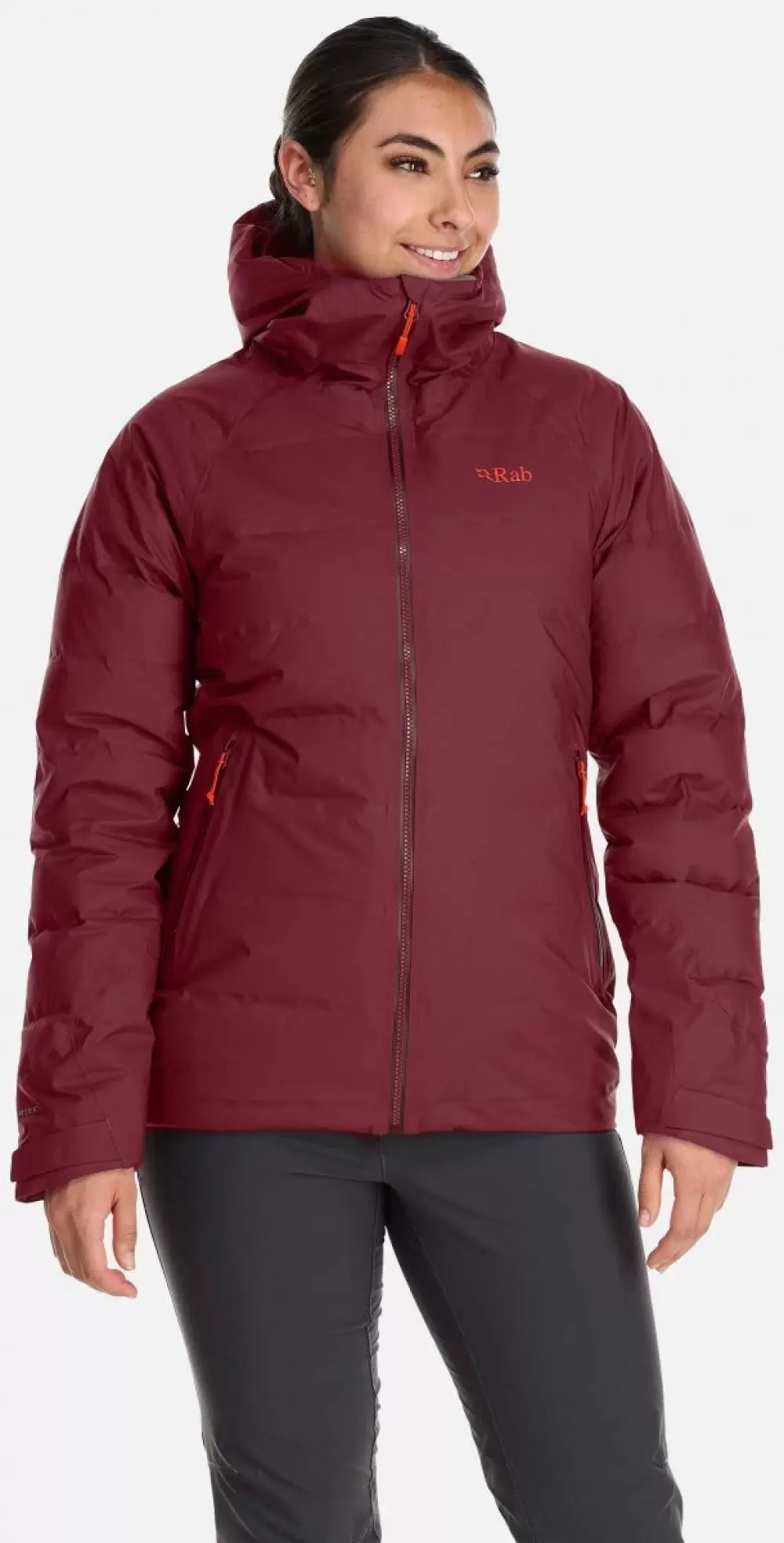 Valiance Waterproof Down Jacket for women by Rab QDB 50 Dame.md