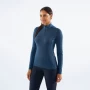 Image of Thermo Zip Neck T-shirt PRIMINO 140