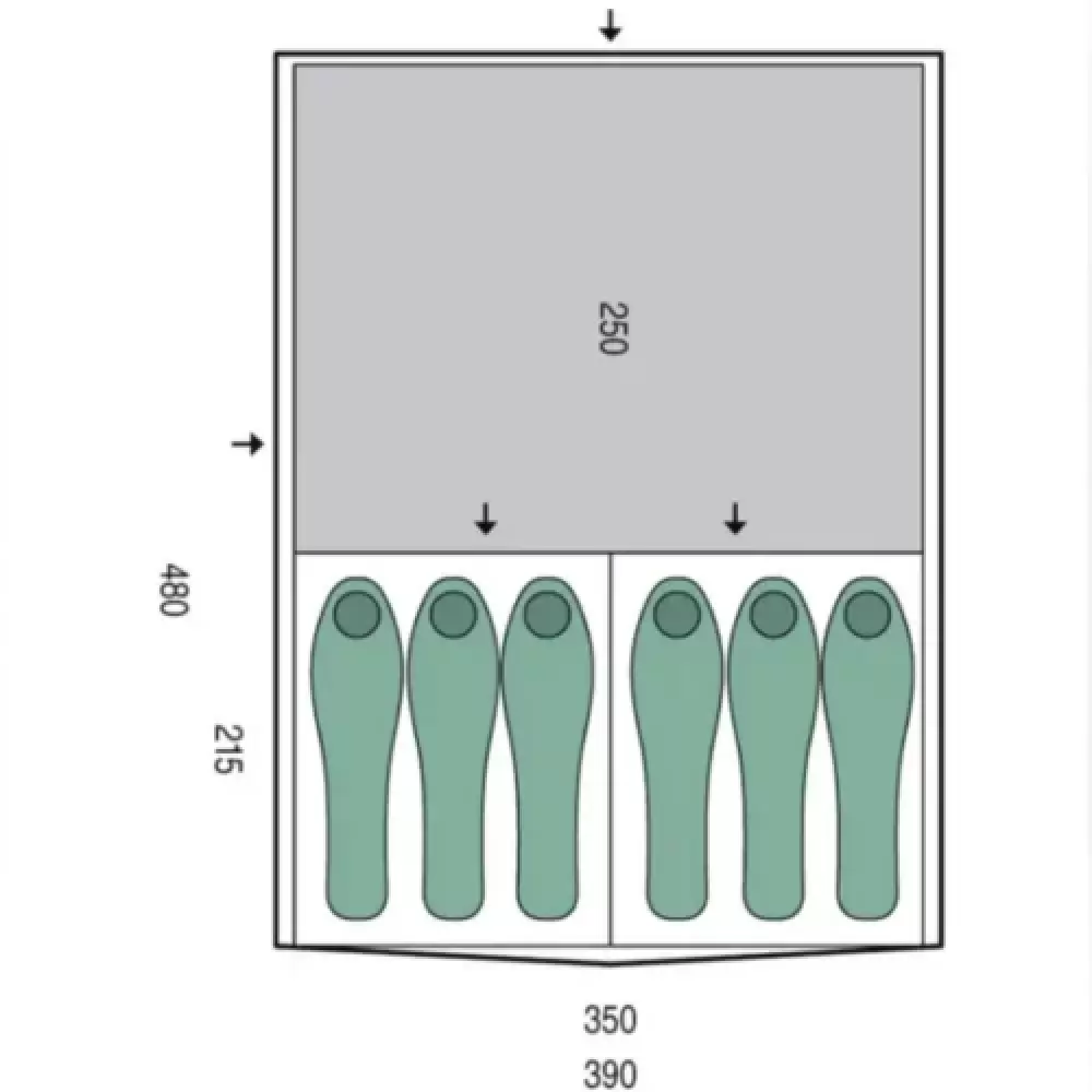 Фото для Палатка Interval 6