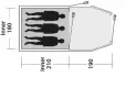 Cort Tent Earth 3 Plus