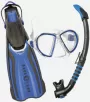 Image of Duetto Set Mask+Snorkel+Fins