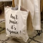 Фото для Ibena Cotton Bag ~Dont Panic - Its Organic~