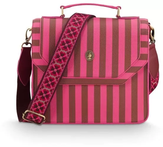 Frances Stripe Crossbody Bag