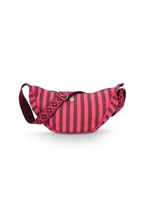 Geantă hobo Freya Stripe