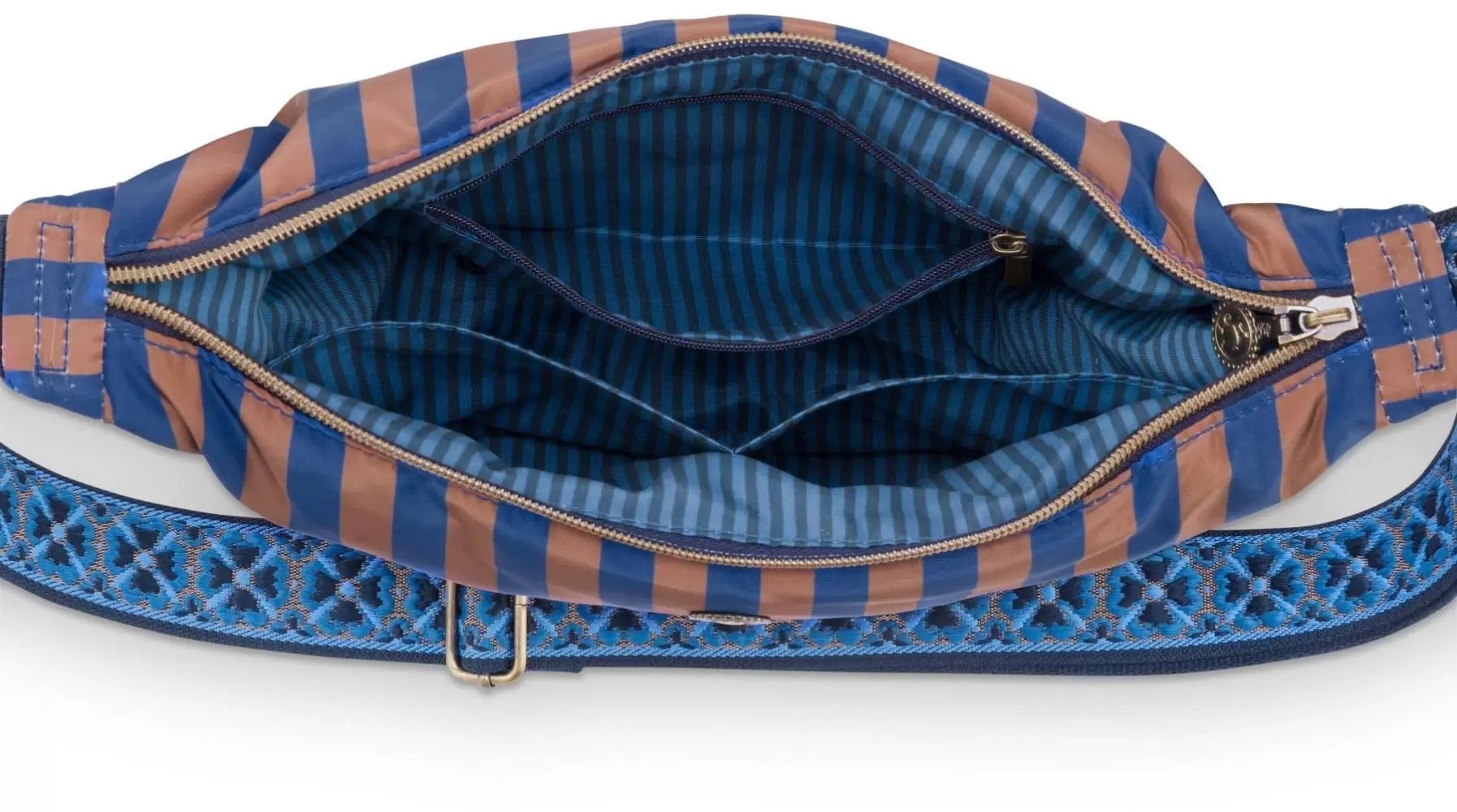 Image of Freya Stripe Hobo Bag