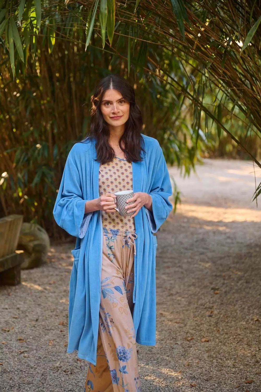 Image of Naiomi Velvet Kimono