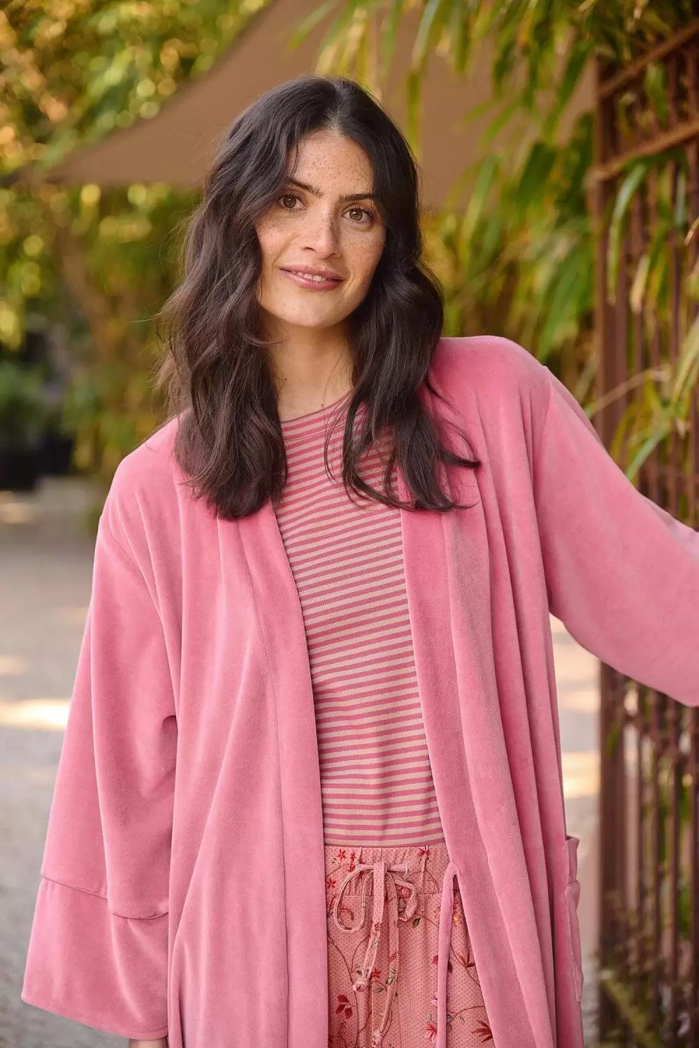 Image of Naiomi Velvet Kimono