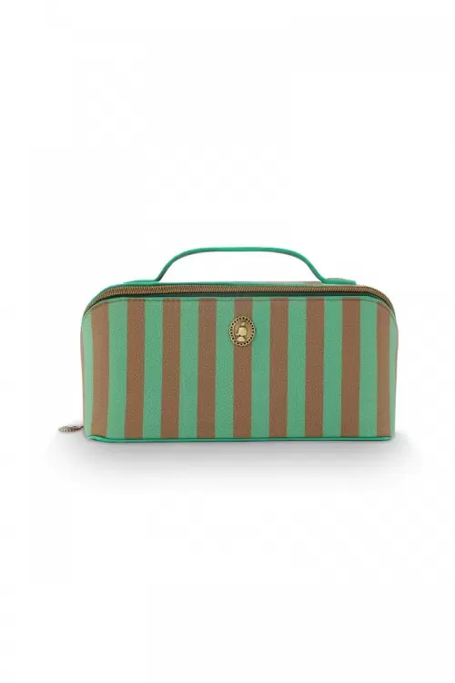 Trusă cosmetică Cyrille Medium Stripe