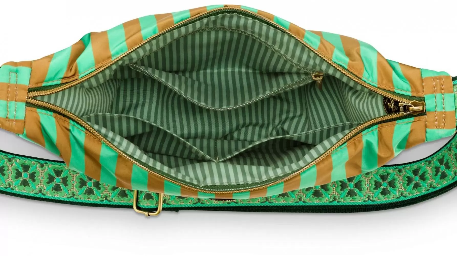 Image of Freya Stripe Hobo Bag