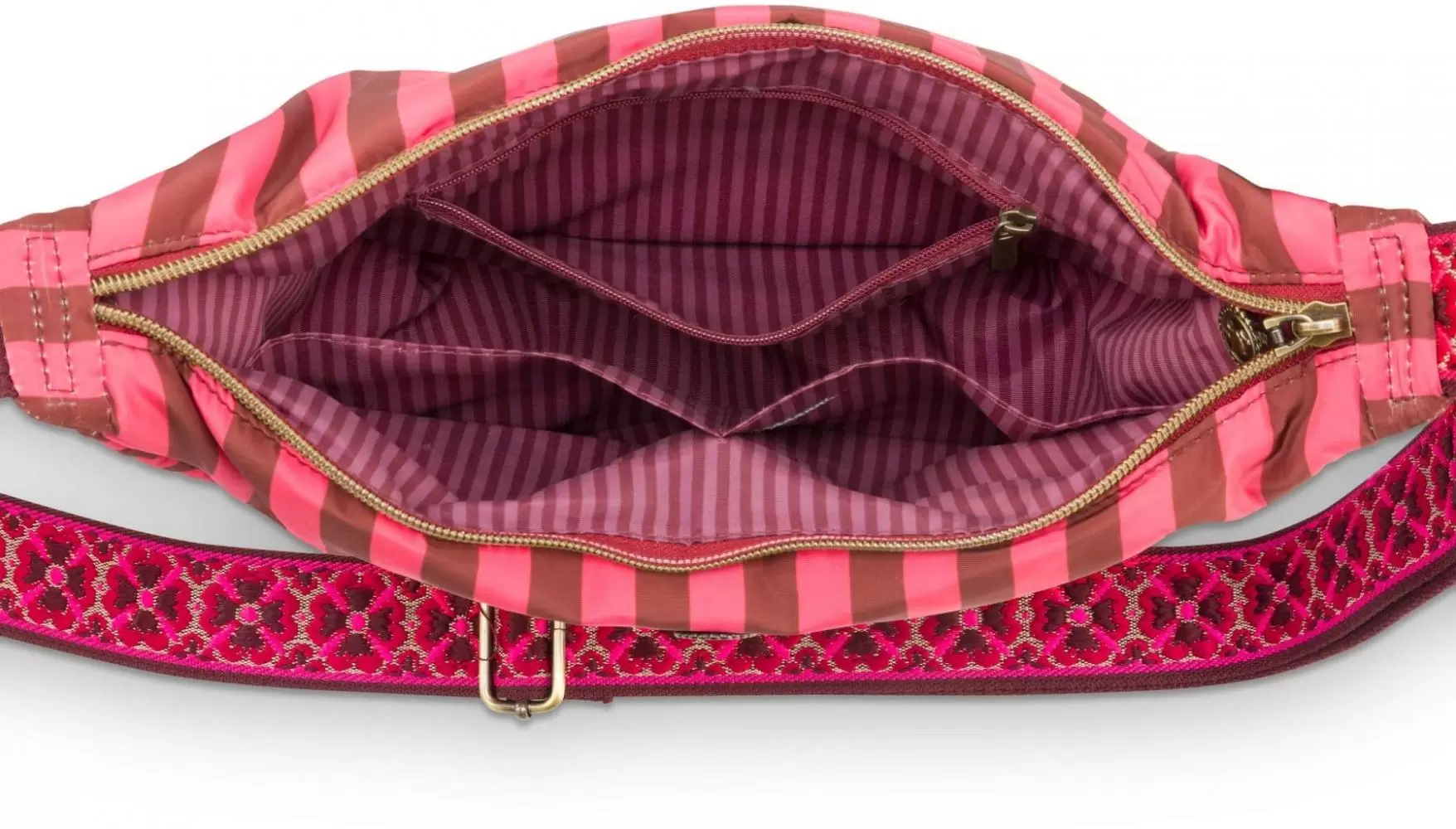 Image of Freya Stripe Hobo Bag