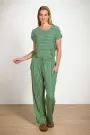 Image of Belin Kente Stripe Trousers