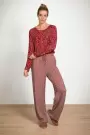 Image of Belin Kente Stripe Trousers