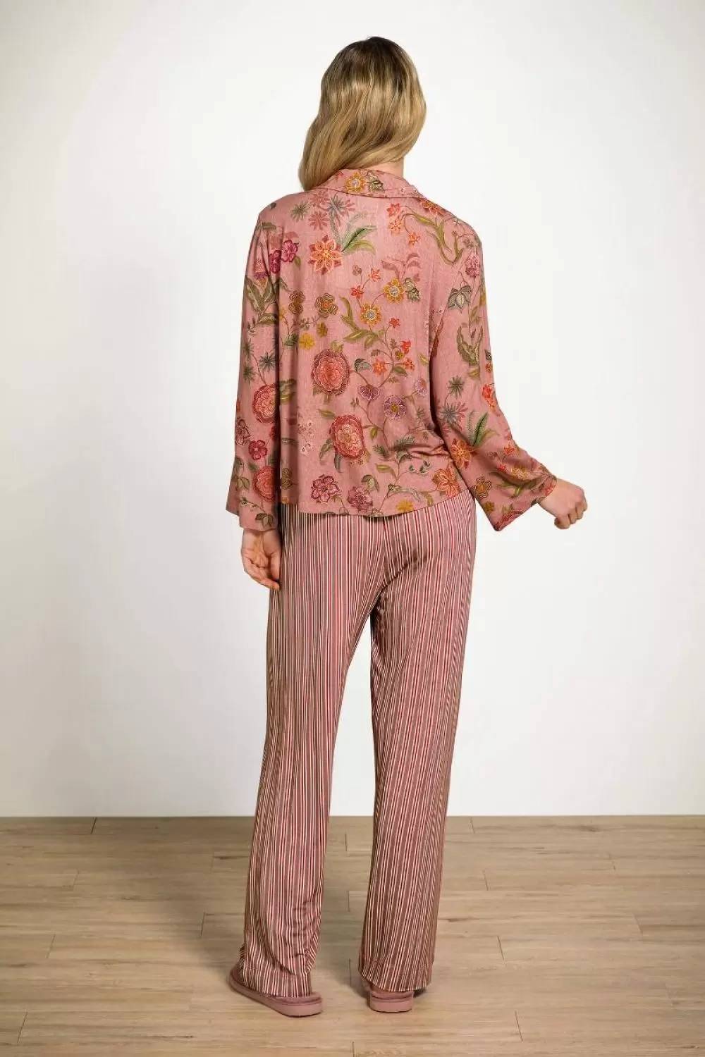 Image of Belin Kente Stripe Trousers