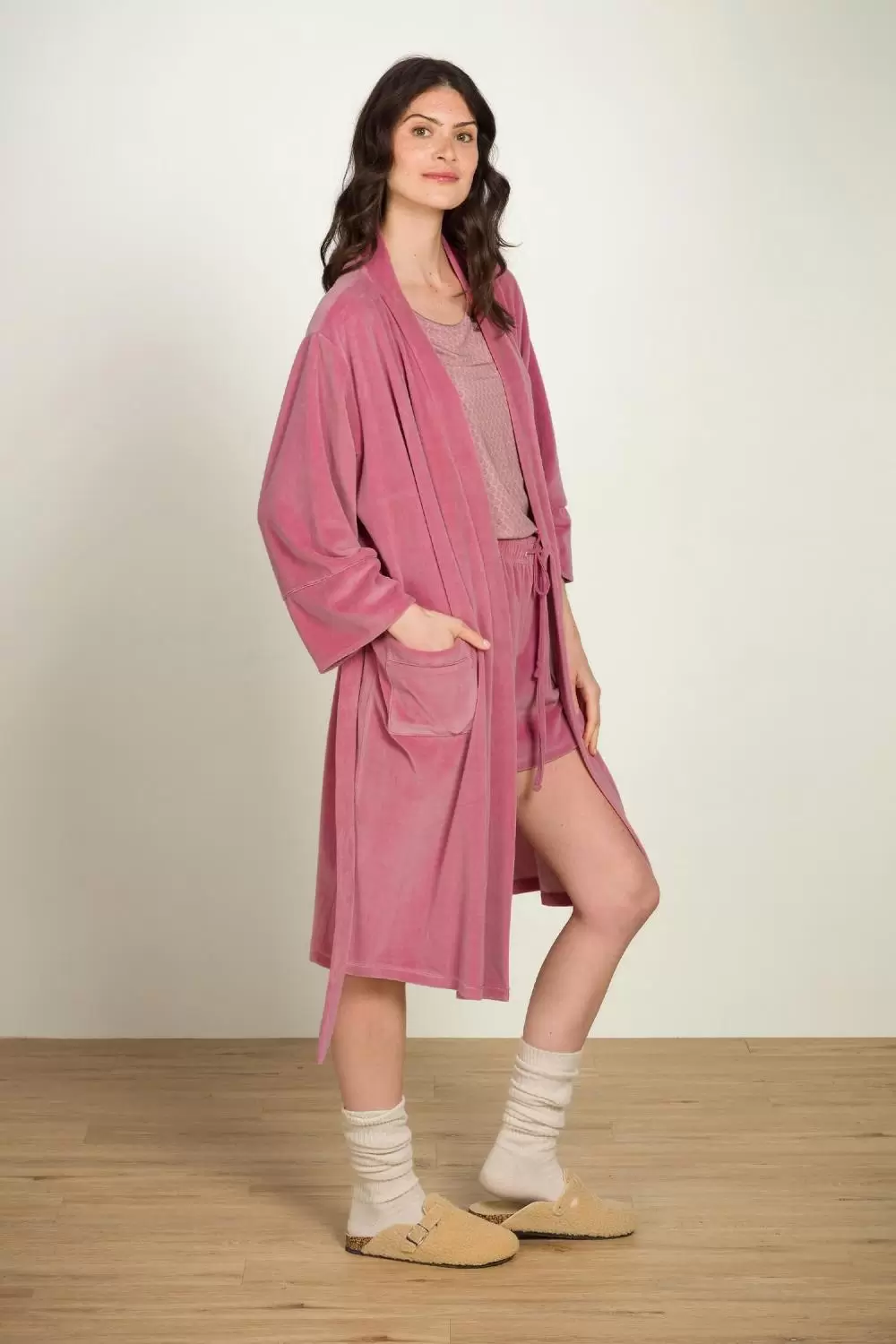 Image of Naiomi Velvet Kimono