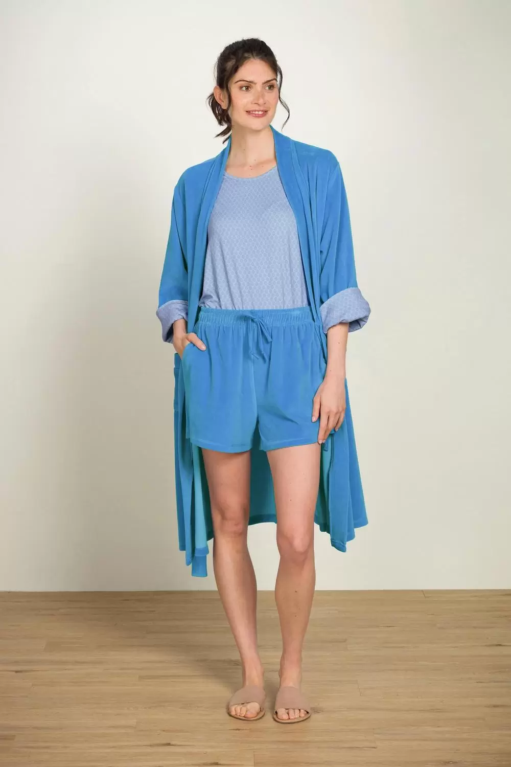 Image of Naiomi Velvet Kimono