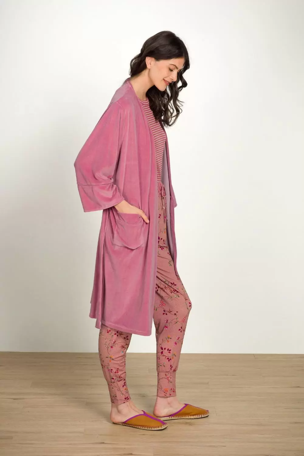 Image of Naiomi Velvet Kimono