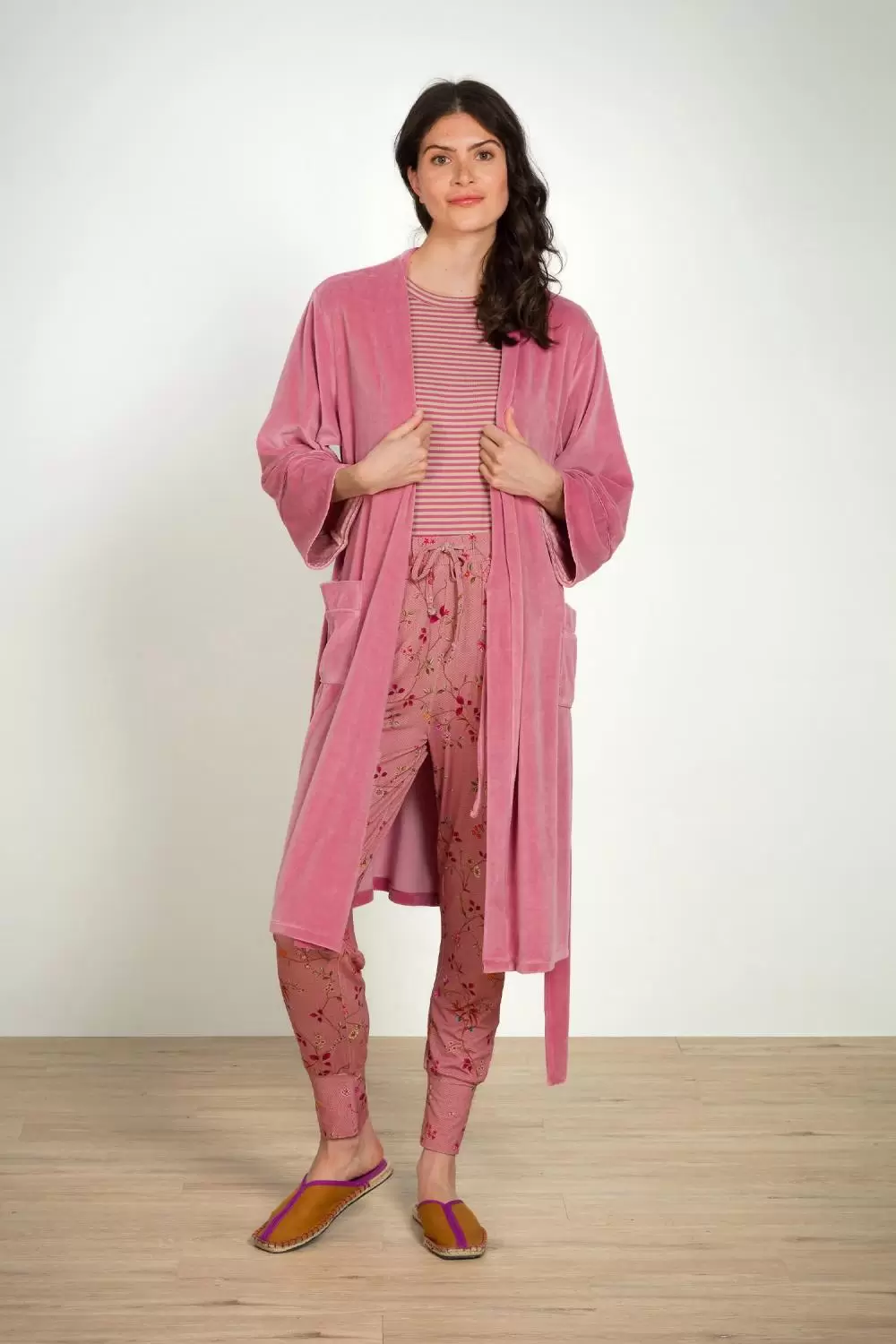 Image of Naiomi Velvet Kimono